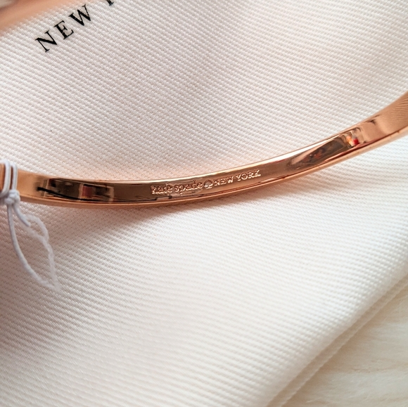 Kate Spade Bow Rose Gold Bracelet - Picture 3 of 5